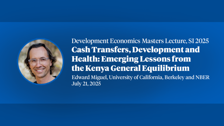 Edward Miguel 2025 Masters Lecture